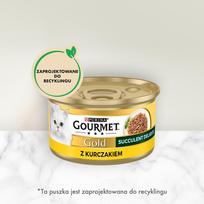 gourmet gold - PURINA Gourmet Gold Succulent Delights vištiena 85g - 11 nuotrauka