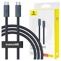 Baseus Flash USB-C į USB-C greito įkrovimo laidas 240W 1m Juodas (Black)