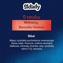 felix kaciu - FELIX Party Mix Mixed Grills příchutí hovězího, kuřecího a lososa - 9 nuotrauka