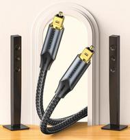 optical audio cable - Optical Audio Cable Vention 5m (Black) - 1 nuotrauka