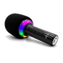 karaoke mikrofonas - Media-Tech MT399 Karaoke Mikrofonas su Bluetooth Garsiakalbiu, Juodas (Black) - 3 nuotrauka
