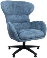 Fotelis Home4you Karolina, mėlynas (Blue)