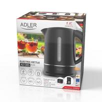 elektrinis virdulys 1.7l - ADLER 1385B Black (Juodas) - 6 nuotrauka