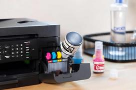 wi fi brother - Brother Multifunctional printer | MFC-T930DW | Inkjet | Colour | All-in-one | A4 | Wi-Fi | Black | MFCT930DWYJ1 - 1 nuotrauka