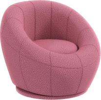 Fotelis Homcom Sukamasis poilsio krėslas, rožinis (Pink)
