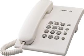 telefonas panasonic kx - Panasonic KX-TS500PDW - 1 nuotrauka
