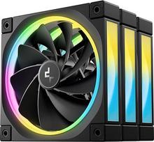 DeepCool FL12R-3IN1 12 cm Juodas (Black) 3 vnt.