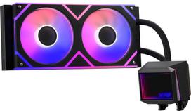 120mm fan - ADATA XPG Levante II 240 AIO 12 cm Juodas (Black) - 1 nuotrauka