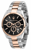 maserati laikrodis - MASERATI ATTRAZIONE R8853151002 Juodas (Black) - 1 nuotrauka