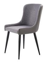 senukai valgomojo kedes - Halmar K333 Chair Light Grey - 1 nuotrauka