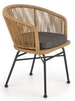 Halmar Chair K400 Natural/Grey