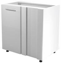 Halmar Kitchen Bottom Cabinet Vento DN 100/82 White/Honey Oak