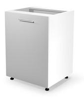Halmar Kitchen Bottom Cabinet Vento D 60/82 White/Honey Oak