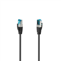 Hama Network Cable, CAT 6a, 10Gbit/s, 0,5 m, juodas - Laidas