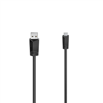 Hama USB-A/Mini-USB Cable, 1,5 m, juodas - Laidas