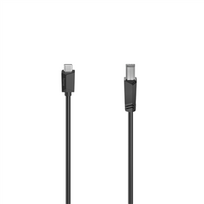 usb c usb b kabelis - Laidas Hama USB 2.0 Cable, USB-C, USB-B, 1.5m Prekė - 00200642 - 1 nuotrauka