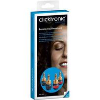 laidai bananai - Clicktronic Banana plug SimpleLock - 3 nuotrauka