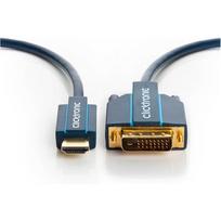 Pirkti Clicktronic 70342 HDMI™ / DVI adaptor cable, 3 m Clicktronic High Speed adaptor cable 70342 3 m - Photo 1