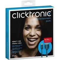 Pirkti Clicktronic 70342 HDMI™ / DVI adaptor cable, 3 m Clicktronic High Speed adaptor cable 70342 3 m - Photo 2