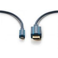 hdmi laidas 2m - Clicktronic 70328 Micro-HDMI™ adapter cable with Ethernet, 2m - 2 nuotrauka