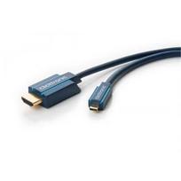 hdmi laidas 2m - Clicktronic 70328 Micro-HDMI™ adapter cable with Ethernet, 2m - 5 nuotrauka