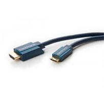 mini hdmi adapteris - Clicktronic 70322 Mini-HDMI™ adapter cable with Ethernet, 2m - 4 nuotrauka