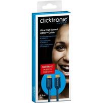 ultra high speed hdmi - Clicktronic Ultra High Speed HDMI Cable 40988 HDMI to HDMI, 1 m - 4 nuotrauka