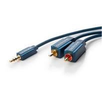 2x 3.5 mm - Clicktronic MP3 Adapter cable 70468 3.5 mm male (3-pin, stereo), 2 RCA male (audio left/right), 3 m - 3 nuotrauka