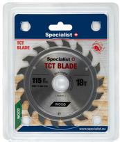 pjovimo diskas specialist - Stanley SPECIALIST+ pjovimo diskas 115x18T x22 mm - 1 nuotrauka