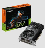 gigabyte geforce rtx 5060 windforce 8g - Gigabyte GeForce RTX 5060 WINDFORCE MAX OC 8GB (GV-N5060WF2MAX OC-8GD) - Grafikos plokštė - 1 nuotrauka