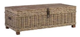 Kavos staliukas Home4you Egros Rotang, 1200x600x390 mm