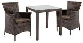 Pirkti Home4you Wicker Garden Furniture Set 3pcs - Photo 1