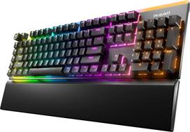 su zaidimu klaviaturos - Be quiet! Light Mount Silent Tactile US ANSI, Juoda (Black) - 1 nuotrauka