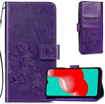 a16 5g deklas - Flower Book Samsung A165 A16 4G/A166 A16 5G violetinis - 1 nuotrauka