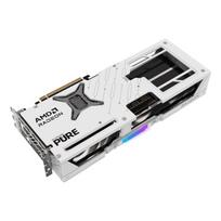 amd radeon - Sapphire Radeon RX 9070 XT Pure OC 16GB GDDR6 Balta (White) - 5 nuotrauka