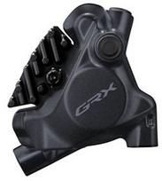adapteris dviraciams - Shimano GRX BR-RX410-R Galinis hidraulinių diskinių stabdžių suportas, Flat Mount - 1 nuotrauka