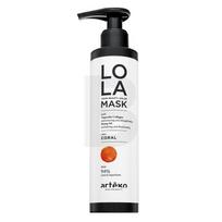 Artego Lola Your Beauty Color Mask dažomoji plaukų kaukė - Coral 200 ml.
