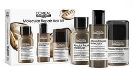 L'Oréal Professionnel Absolut Repair Molecular Mini Duo Kit rinkinys (serumas 75 ml. + šampūnas 100 ml. + kaukė 50 ml.) - 1 vnt.