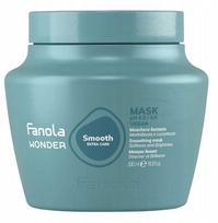 plaukus glotninantis kremas - Fanola Wonder Smooth Extra Care Mask glotninanti kaukė nepaklusniems plaukams - 500 ml. - 1 nuotrauka