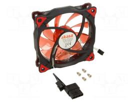 Akasa LED Fan AK-FN091-BL Black