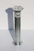 PROFIX Įsukamas sraigtinis M tipo polius prailginimas, 76 x 500 x 3 mm, M16/M16, HEX-120 mm, HDG
