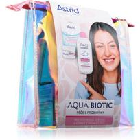Astrid Aqua Biotic Tripack veido priežiūros rinkinys (micelinis vanduo 400 ml + kremas 50 ml. + kauke 1 vnt. + kosmetinė) - 1 vnt.