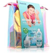 Astrid HydroX-Cell rinkinys veidui (micelinis vanduo 400 ml. + lakštinė kaukė 1 vnt. + veido kremas 50 ml. + kosmetinė) - 1 vnt.