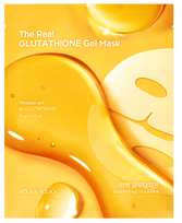 holika holika veido kauke - Holika Holika The Real Glutathione Gel Mask švytėjimo suteikianti veido kaukė - 35 g. - 1 nuotrauka