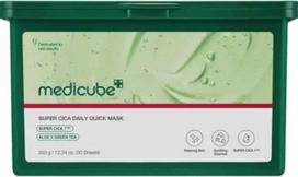 Medicube Super Cica Daily Quick Mask greitai veikianti kasdienė raminanti lakštinė veido kaukė - 30 vnt.
