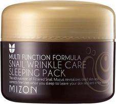 Mizon Snail Wrinkle Care Sleeping Pack naktinė veido kaukė nuo raukšlių - 80 ml.