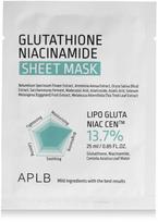 APLB Glutathione Niacinamide Sheet Mask lakštinė veido kaukė - 25 ml.