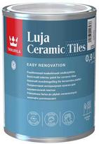Dažai Tikkurila Luja Ceramic Tiles, pusiau matiniai, balti (White), 0.9 l