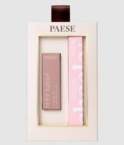 Paese Cheeky Nude Look kosmetikos rinkinys (9 ml. blakstienų tušas + 4,5 g. lūpų dažai) - 1 vnt.