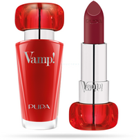 Pupa Vamp! Extreme Colour Lipstick lūpų dažai - 300 Scarlet Bordeaux